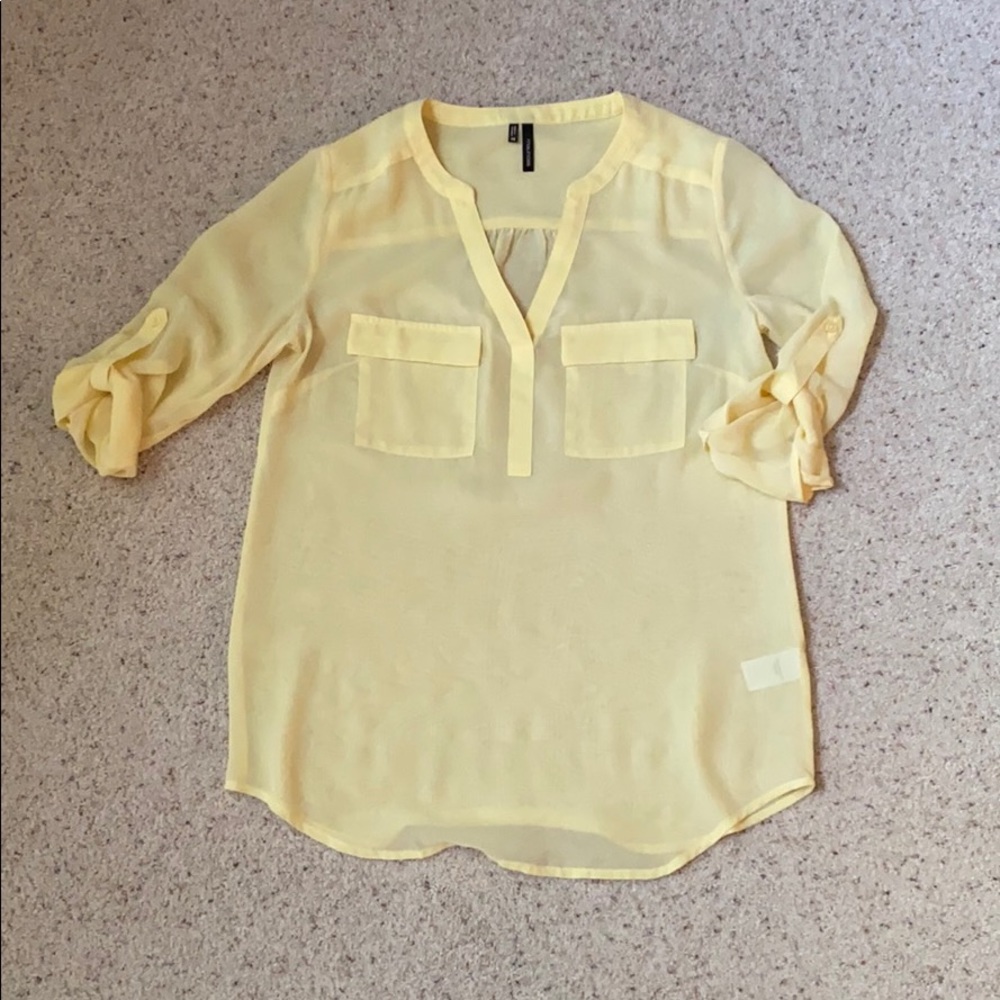 Yellow Maurices Blouse